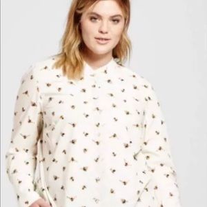 Bee blouse Victoria Beckham 2x